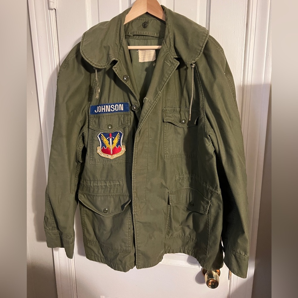 US Air Force field coat, OG-107 Vietnam era